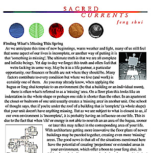 Sacred Currents newsletter sample
