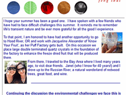 feng shui newsletter 2016-09-02