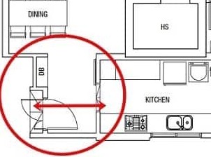 kitchen floor plan