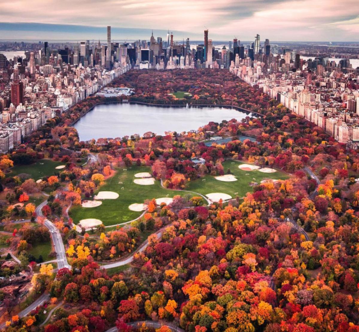 Central Park, New York in Autumn