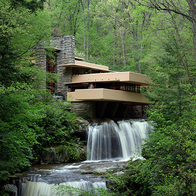 Falling Water Frank Lloyd Wright - Sacred Currents