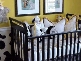 Alysia Reiner baby room photo