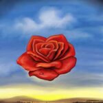 Rose in Sky