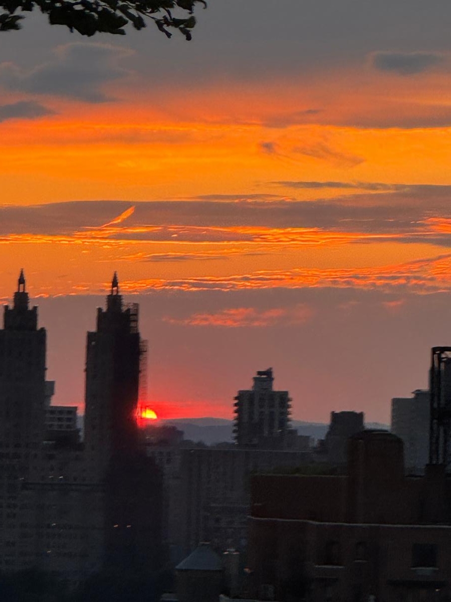 Summer Soltice city sunset