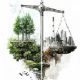 plants scale city