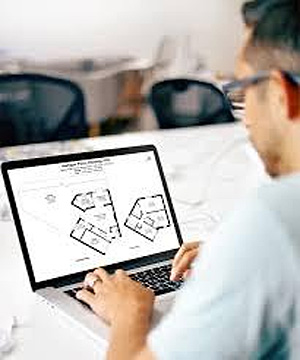 floor plans on computer